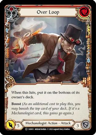 Over Loop (Red) (1HD011) - Historic Pack 1 Blitz Deck: Dash