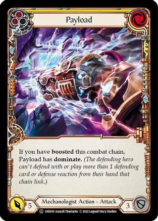 Payload (Yellow) (1HD019) - Historic Pack 1 Blitz Deck: Dash