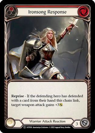 Ironsong Response (Red) (1HT008) - Historic Pack 1 Blitz Deck: Dorinthea