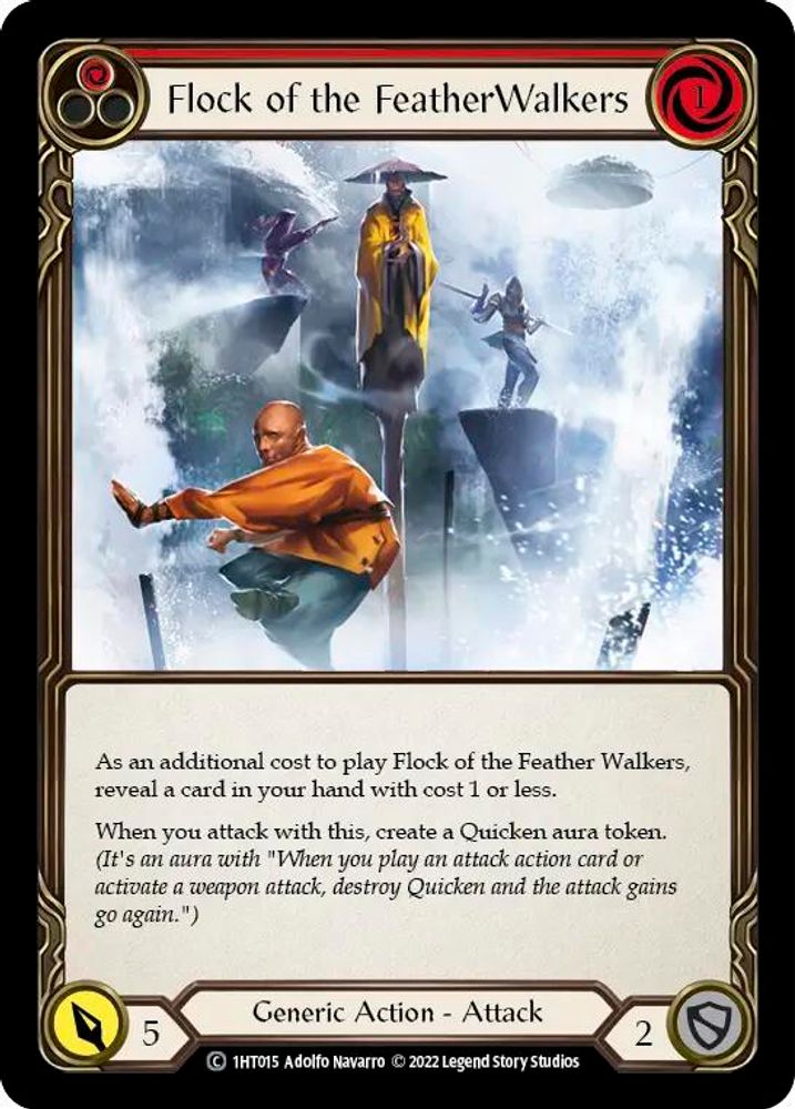 Flock of the Feather Walkers (Red) (1HT015)