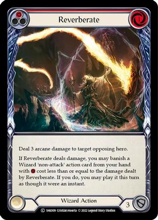Reverberate (Red) (1HK009) - Historic Pack 1 Blitz Deck: Kano