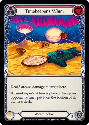 Timekeeper's Whim (Red) (1HK011) - Historic Pack 1 Blitz Deck: Kano