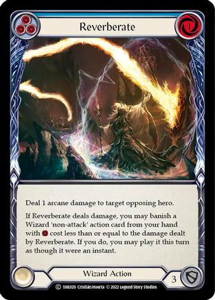 Reverberate (Blue) (1HK020) - Historic Pack 1 Blitz Deck: Kano