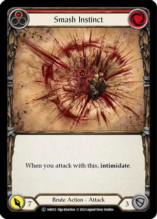 Smash Instinct (Red) (1HR012) - Historic Pack 1 Blitz Deck: Rhinar