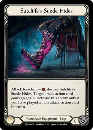 Sutcliffe's Suede Hides (1HV006) - Historic Pack 1 Blitz Deck: Viserai