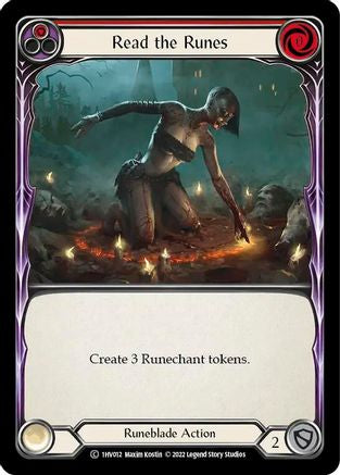 Read the Runes (Red) (1HV012) - Historic Pack 1 Blitz Deck: Viserai