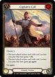 Captain's Call (Red) (1HV013)