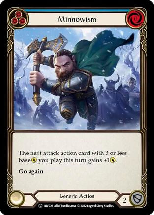 Minnowism (Blue) (1HV026) - Historic Pack 1 Blitz Deck: Viserai