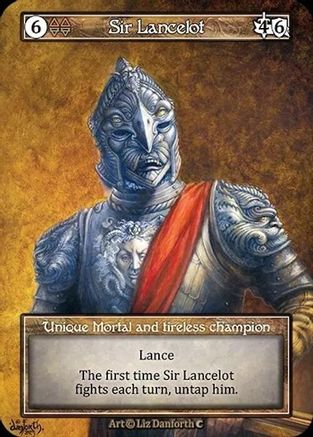Sir Lancelot (Team Covenant)  - Arthurian Legends Promo Foil