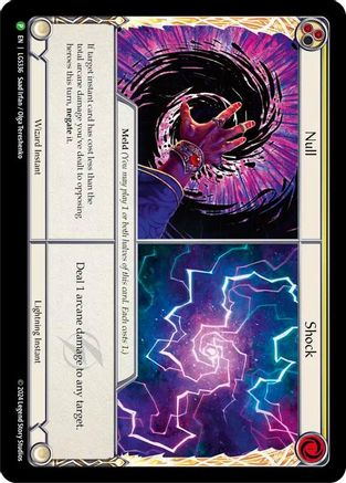 Null // Shock (LGS336) - Flesh and Blood: Promo Cards Cold Foil