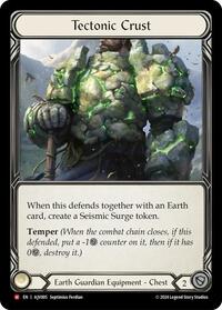 Tectonic Crust Rainbow Foil Armory Deck