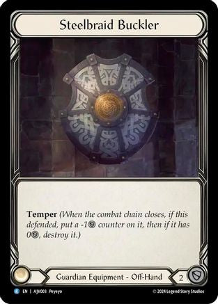 Steelbraid Buckler (AJV003) - Armory Deck: Jarl Vetreidi