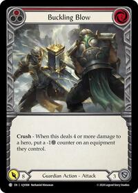 Buckling Blow (Red) Armory Deck
