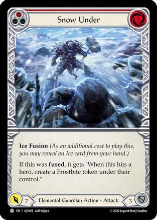 Snow Under (Red) (AJV012) - Armory Deck: Jarl Vetreidi