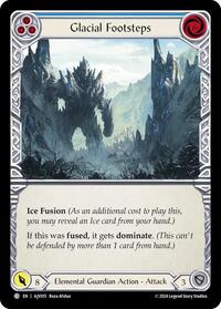 Glacial Footsteps (Blue) Armory Deck