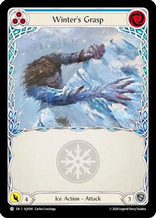 Winter's Grasp (Blue) (AJV016) - Armory Deck: Jarl Vetreidi