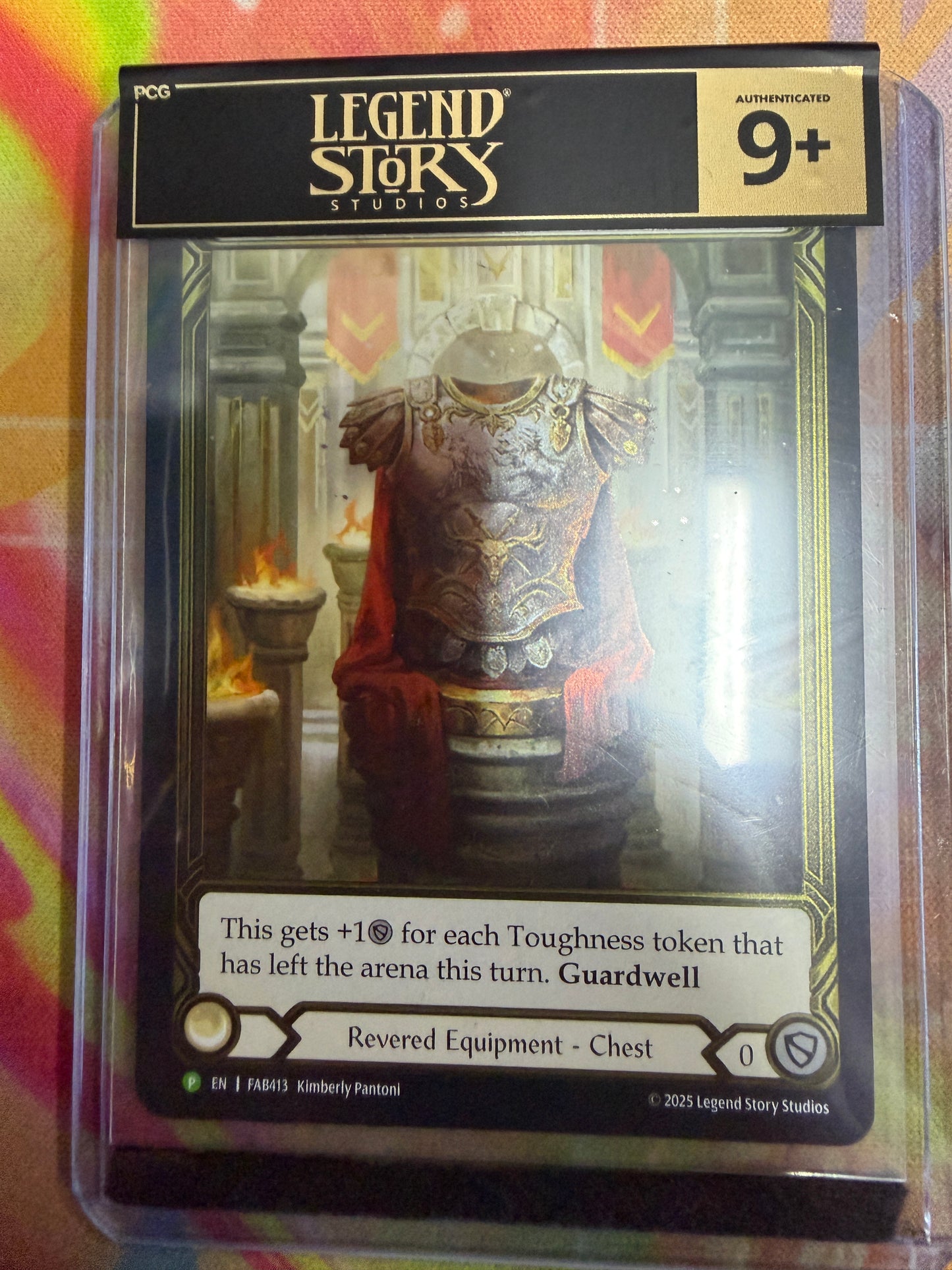 Glory Plate Gold Cold Foil Promo