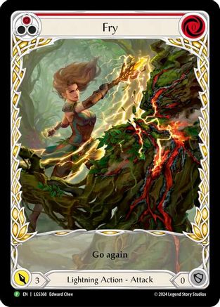 Fry (Red) - LGS368 (LGS368) - Flesh and Blood: Promo Cards Rainbow Foil