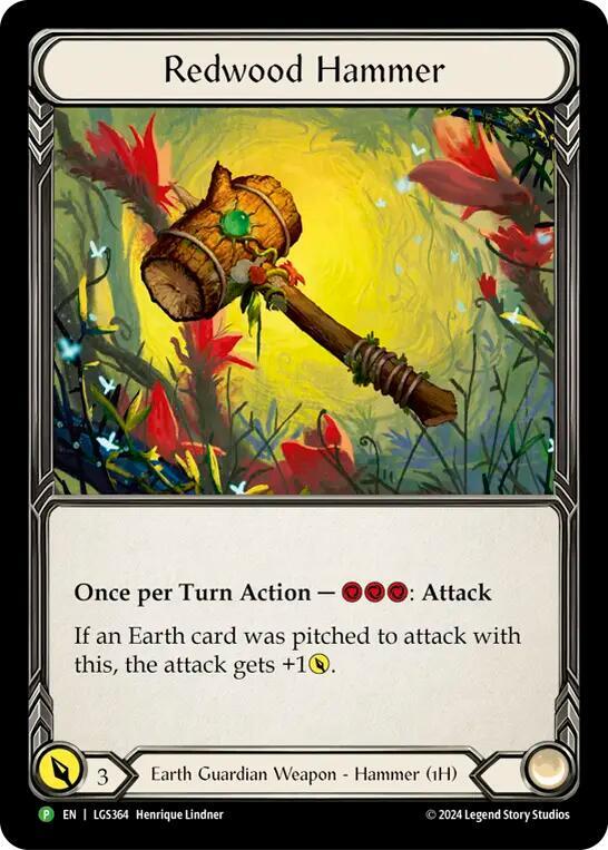 Redwood Hamme Cold Foil Promo