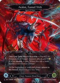 Arakni, Funnel Web (Marvel) Cold Foil