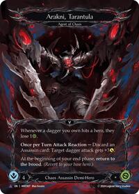 Arakni, Tarantula (Marvel) Cold Foil