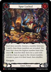 Spur Locked Rainbow Foil