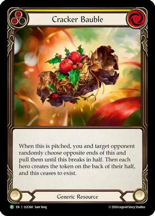 Cracker Bauble (FUN014) (LGS360-FUN014) - Flesh and Blood: Promo Cards