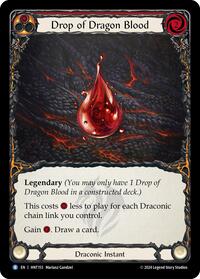 Drop of Dragon Blood (Red) Rainbow Foil