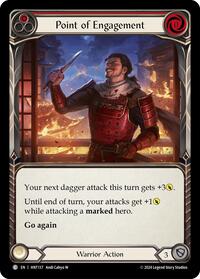 Point of Engagement (Red) Rainbow Foil