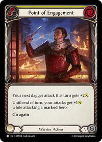 Point of Engagement (Yellow) Rainbow Foil