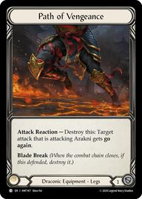 Path of Vengeance Cold Foil