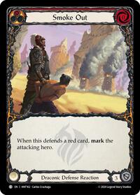 Smoke Out (Red) Rainbow Foil