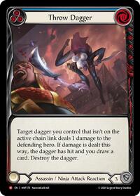 Throw Dagger Rainbow Foil