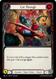 Cut Through (Red) (HNT176)  Rainbow Foil