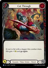 Cut Through (Yellow) Rainbow Foil