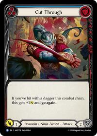 Cut Through (Blue) Rainbow Foil