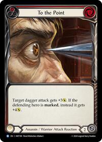 To the Point (Red) Rainbow Foil
