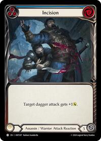 Incision (Blue) Rainbow Foil
