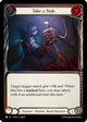 Take a Stab (Red) (HNT211)  Rainbow Foil