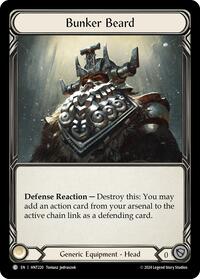 Bunker Beard Cold Foil