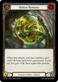 Rotten Remains Rainbow Foil