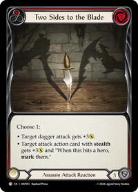 Two Sides to the Blade