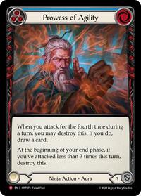 Prowess of Agility Rainbow Foil