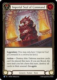 Imperial Seal of Command Rainbow Foil