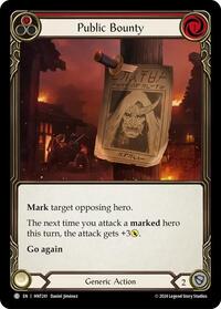 Public Bounty (Red) Rainbow Foil