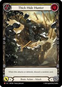 Thick Hide Hunter (Extended Art) Rainbow Foil