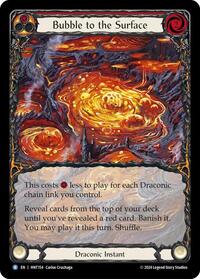 Bubble to the Surface (Extended Art) Rainbow Foil