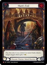 Hunt's End (Extended Art) Rainbow Foil