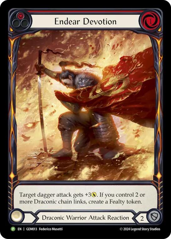 Endear Devotion - GEM013 Rainbow Foil