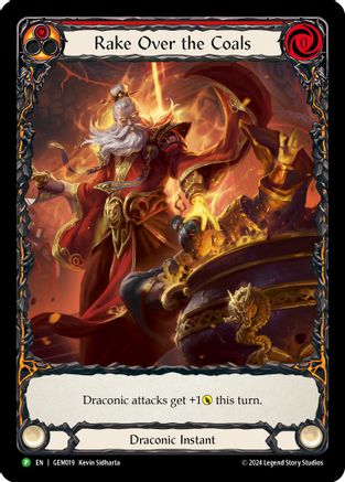 Rake Over the Coals (Red) (GEM019) - GEM Pack 1